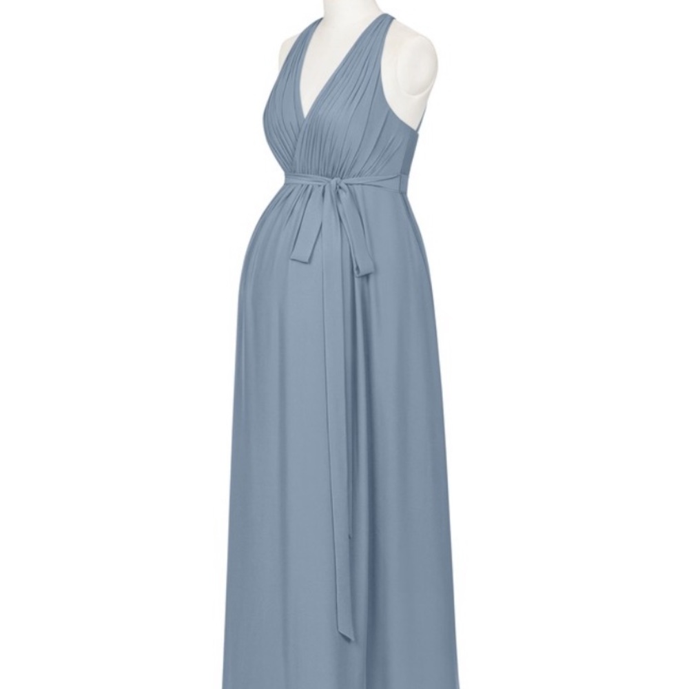 Athena Maternity Dress ~ Dusty Blue ~ size 4